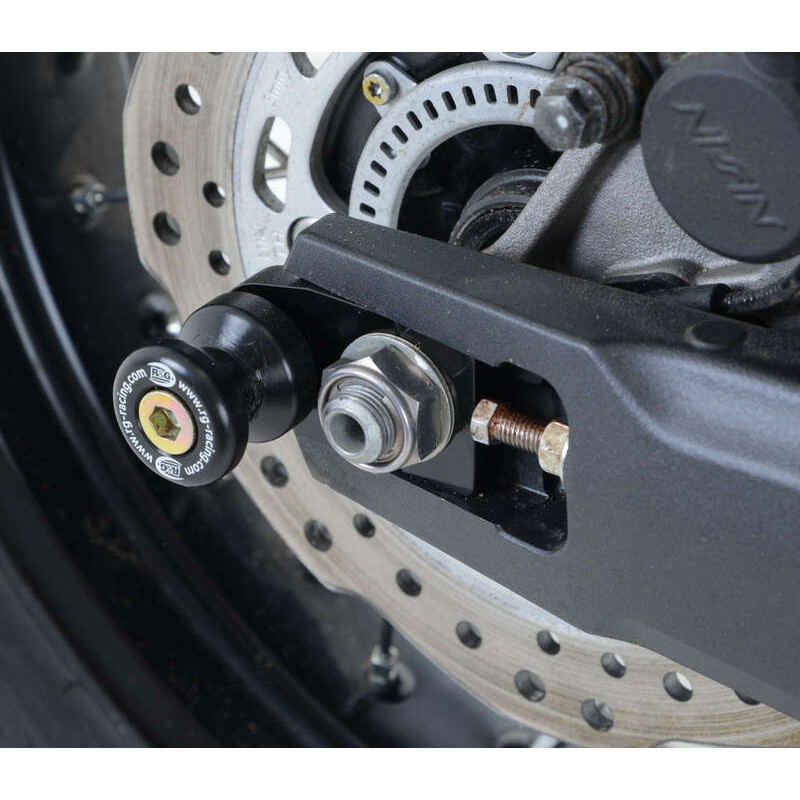 Pions de bras oscillant déporté R&G RACING noir protection et levage