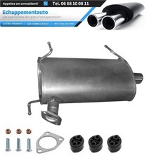 Mitsubishi Outlander II 2.0 Di - D (2006-2009) Auspuffanlage Hintere Auspuff