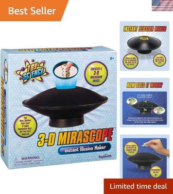 3-D Mirascope, 6'' Instant Hologram Image Maker, For Boys & Girls 8+