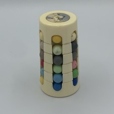 Vintage Ivory Tower Tower Of Babel Rubix Like Brain Teaser Twisty Puzzle