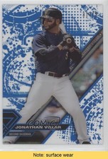 2017 Topps High Tek Pattern 1 Blue Rainbow 31/75 Jonathan Villar #HT-JV READ 0f8