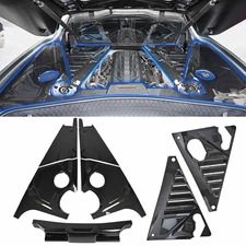 For Corvette C8 2020+ Accessories Rear Strut Tower Cover Hood Support Bracket