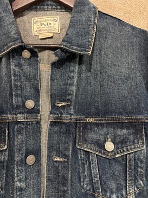 Polo Ralph Lauren Denim Trucker Jacket   Size Medium
