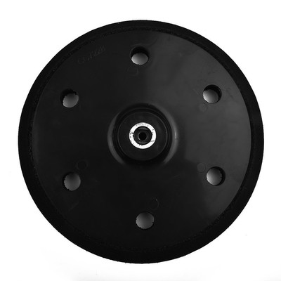 9In 230mm 6Hole Wall Polishing Sanding Pad With 10mm Thread Hook&Loop PowerTools