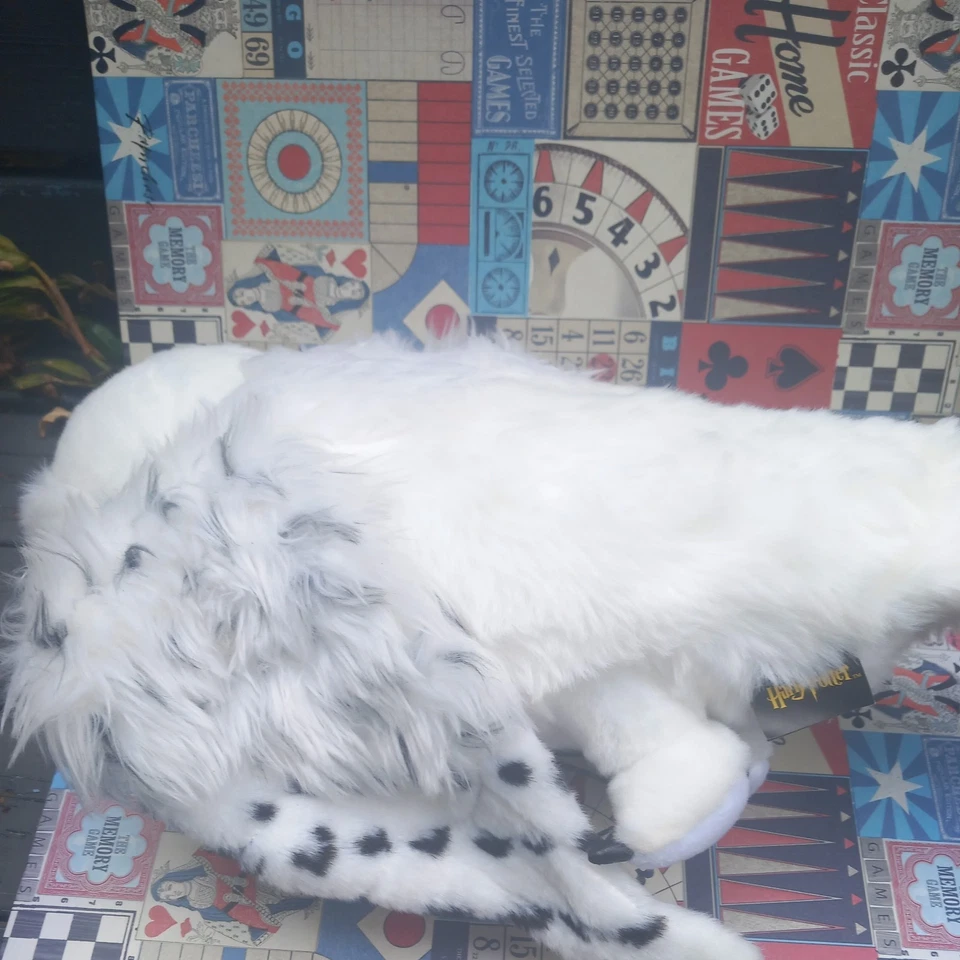 Harry Potter Hedwig Plush Approx Size 12"Soft Plush Snowy Owl - Noble Collection - Image 4 of 4