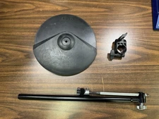 Roland CY-8 Dual Trigger V-Drum Cymbal Pad w/Boom Cymbal Arm & Clamp - V1D1504