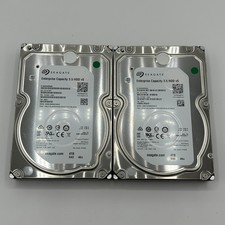 Seagate ST4000NM0095 Enterprise Capacity 3.5 HDD v5 4TB SAS Hard Drive Lot of 2