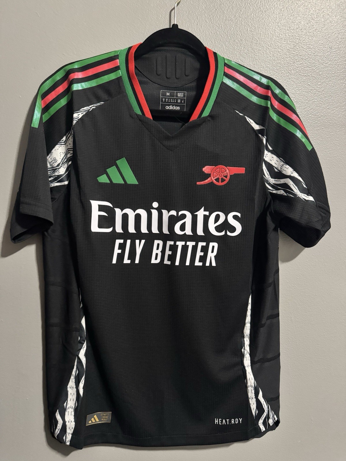 Brand New Adidas 24/25 Arsenal Away Player edition/Authentic Soccer Jersey Men M