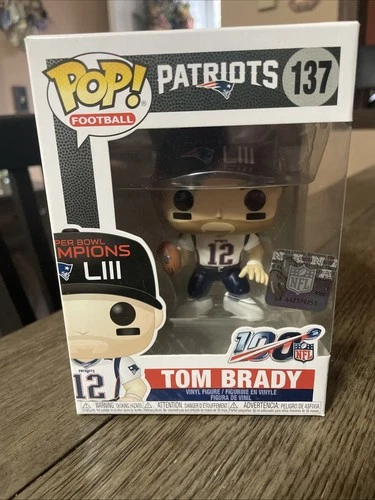 Funko POP! - Football - New England Patriots - Tom Brady - #137 -Super Bowl LIII