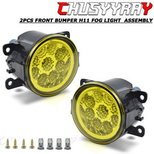 Pair Fog Lights Fit For Ford Ranger 2005-2011 2019 2020 With Bulbs