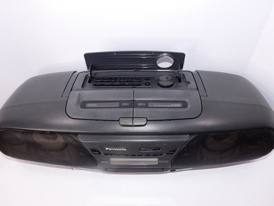 Panasonic　バブルラジカセ　RX-DT505 Panasonic RX-DT505 Vintage Boombox CD Dual Cassette AM/FM Tested