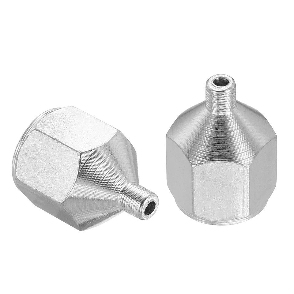1/4" to M5 Air Brush Hose Adapter, 2 PCS 1/4" BSP Female to M5 Male Foto 4 de 4
