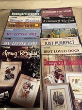 Lot of Fourteen Vintage (14) Leisure Arts Cro...