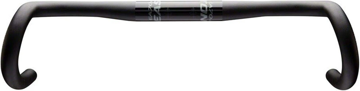 Easton Guidon Route  EA70 AX-46cm-16° Vorbau Fahradlenker Lenker, Schwarz, 46