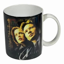 Rare Vintage Official 1998 THE X FILES FTF MOVIE FOX 20th Century COFFEE MUG