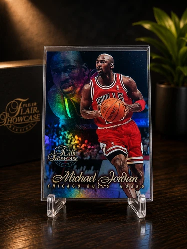 1996/97 Flair Showcase "ROW 1" Michael Jordan #23 - The G.O.A.T