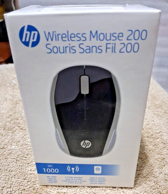 HP Wireless Mouse 200 Optical Sensor 1000 DPI