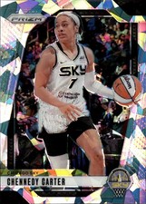 2024 Panini Prizm WNBA Ice Prizms Chennedy Carter Card #66