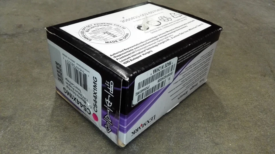 Lexmark C544X1MG Tonerkartusche Magenta 4.000 Seiten für Lexmark X544/X546 - Bild 3 von 4