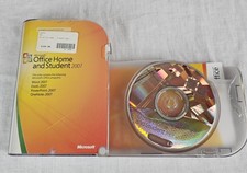 Microsoft MS Office 2007 Home and Student Word Excel PowerPoint Full Retail Box