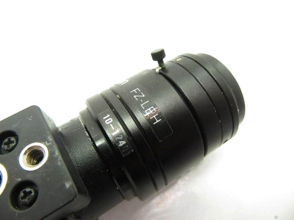 FZ-SC Omron Color ccd Camera, FZ-LEH F=8MM/F1.4 objectif lens (USED TESTED) - Image 3 of 4