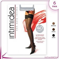 Intimidea Elegance 40 Den Sheer Bra 6pc