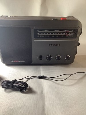 C. Crane CC Radio-EP PRO AM/FM Portable Radio w/ AC Adapter Tested