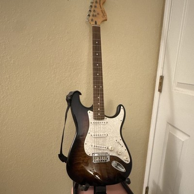 Squier Stratocaster Right-Handed 6-String Solid Maple Body Electric Guitar