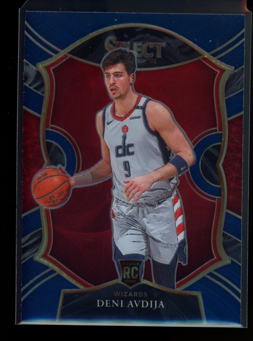 2020-21 Panini Select #69 Deni Avdija Blue