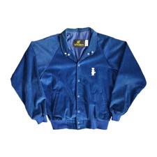 Vintage 1980s K-BRAND Pillsbury Doughboy Corduroy Jacket Made in USA Size Large