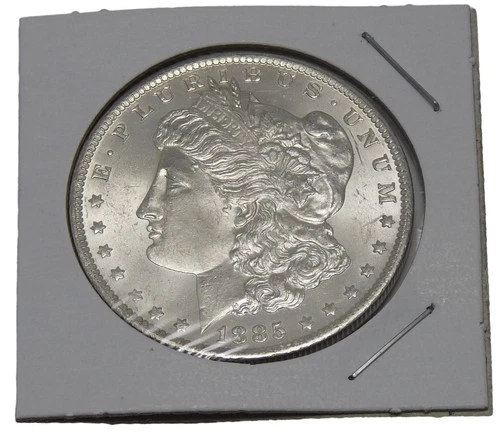 1885-O Morgan Silver Dollar BU Uncirculated Raw New Orleans Mint $1