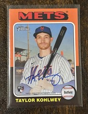 2024 Topps Heritage High Number ROA-TK  Taylor Kohlwey Real One Auto - Mets