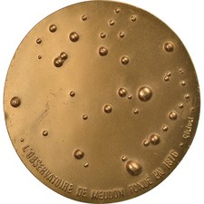 France, Medal, L'Observatoire de Meudon, Sciences & Technologies, 1977