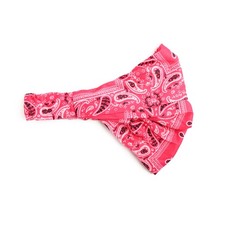 Motique Accessories Wide and Stretchy Cotton Bandana Headwrap, Multiple Colors