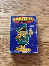 Vintage 1978  Garfield War" Card Game COMPLETE IN BOX All Cards And Instruct.