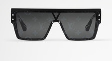 Louis Vuitton Cyclone Oversized Shield Sungla...