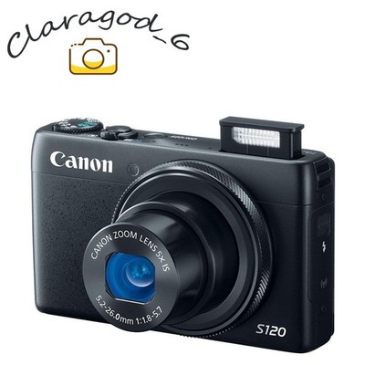 Canon PowerShot S120 Digital Camera 12.1MP 5x Optical Zoom with Accessories