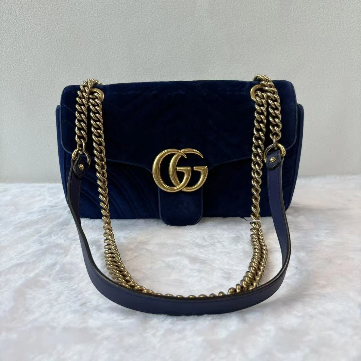 Gucci Velvet Exterior Small Bags & Handbags for Women for sale | eBay
