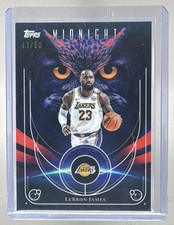LeBron James 2025 Topps Midnight #NO-1 Summer Solstice Night Owls /50
