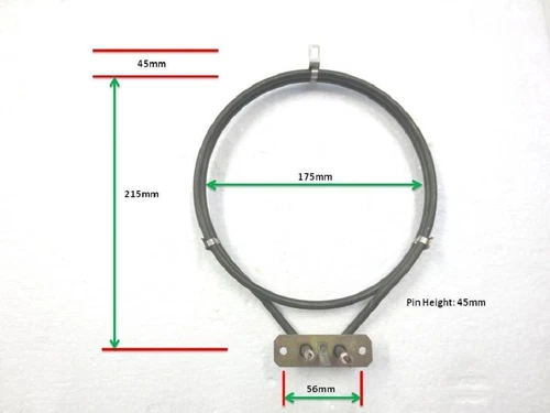 PA210008001 Technika Oven Fan Element 1550W Genuine - Picture 1 of 2