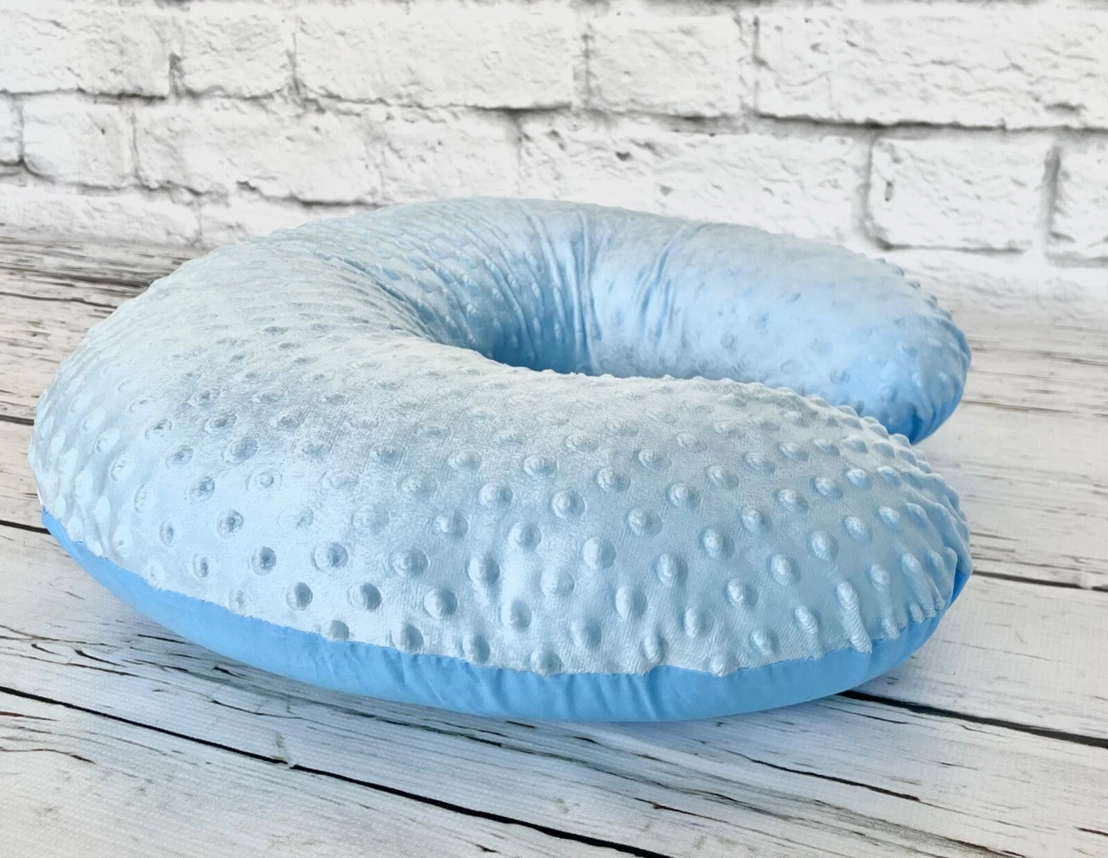 Baby Feeding Pillow + Cover Dimple Nursing Breastfeeding Pregnancy Blue
Opens in a new window or tab
