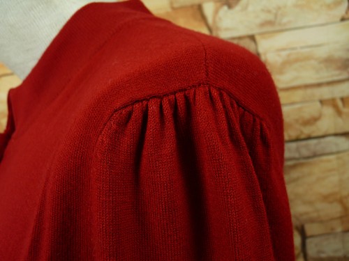 Jones New York Woman Red cardigan sweater/Blouse Size M - Picture 5 of 7