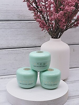 Tatcha The Water Cream Japanese Skin Care  - 3 Pack  10 ml / 0.34 fl. oz. each