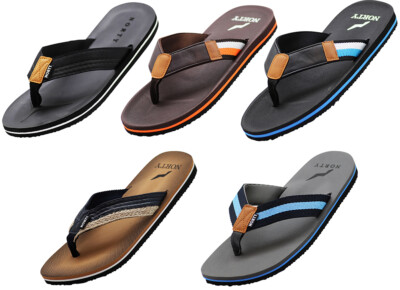NORTY Men's Sandals for Beach, Casual, Outdoor & Indoor Flip Flop Thong Shoe