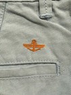 Dockers D2 Pants, Khaki Straight Fit Lightweight, Flat Front, Regular Fit