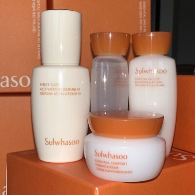 skincare sulwhasoo daily routine kit (4pc) travel size brand new 