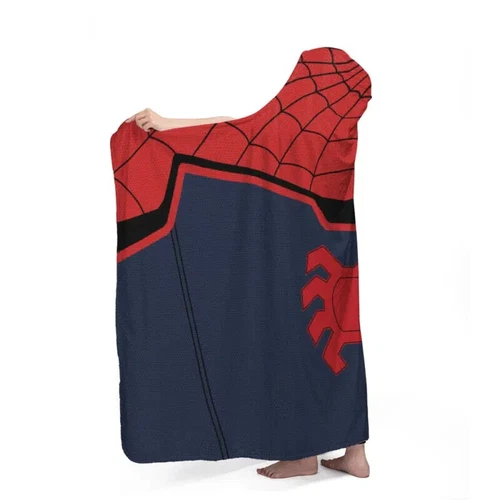 Stark Suit Spiderman Marvel Hooded Blanket