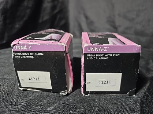 Lot Of 2 Medline Unna-Z Boot Zinc Paste Calamine Bandage 3"x10 Yds. Compression - Picture 6 of 6