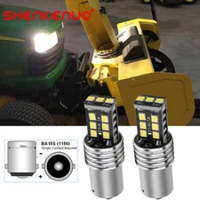 2 Blinding 1156 LED Light Bulb for Deere Cub Cadet Husqvarna Troy-Bilt Kubota US