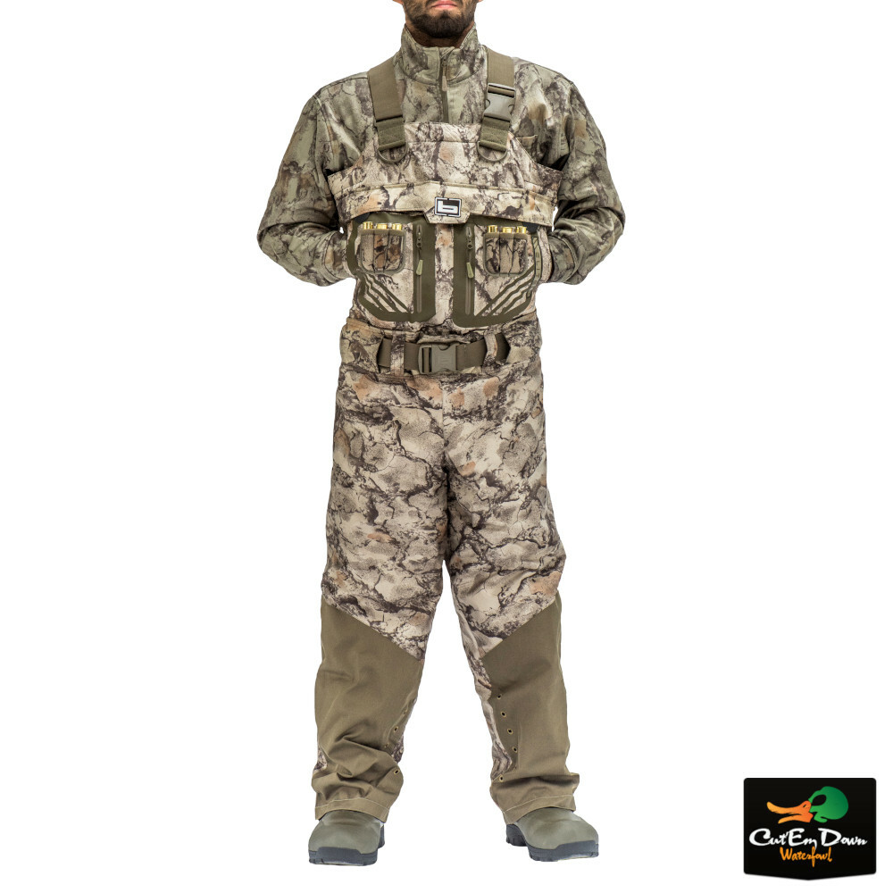 Gator Waders Shield Insulated Waders - Men's Mossy Oak Habitat 10 SHI45MR10  for sale online